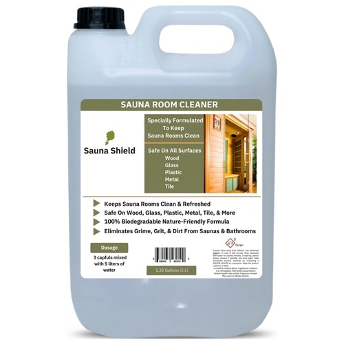 Sauna wood cleaner renews - wood, &