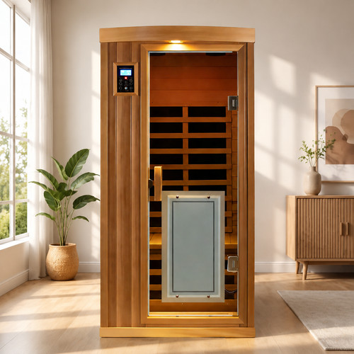Low emf red - sauna, far