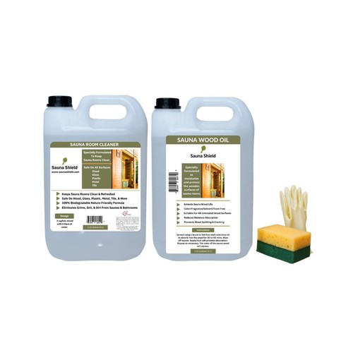 Sauna care set - sauna,