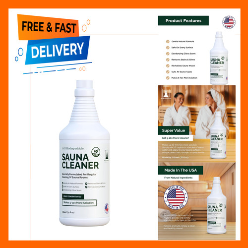 Sauna cleaner natural wood - natural,