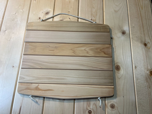 Cedar sauna seat pad - sauna, |