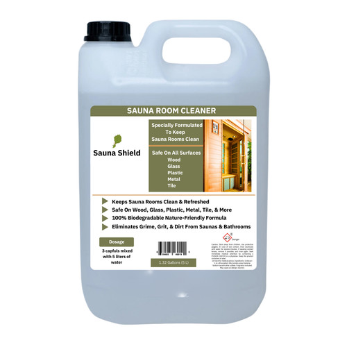 Sauna shield cleaner - sauna,