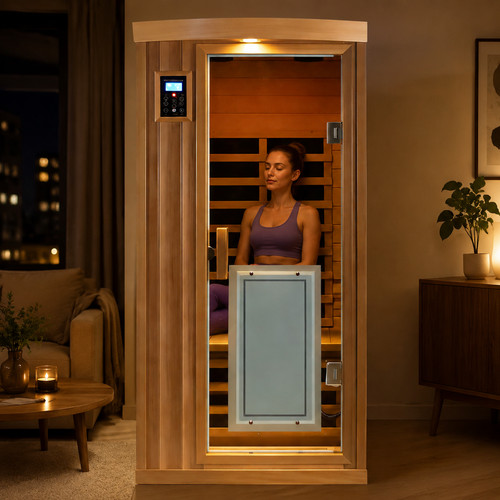 Red cedar sauna far infrared - sauna,